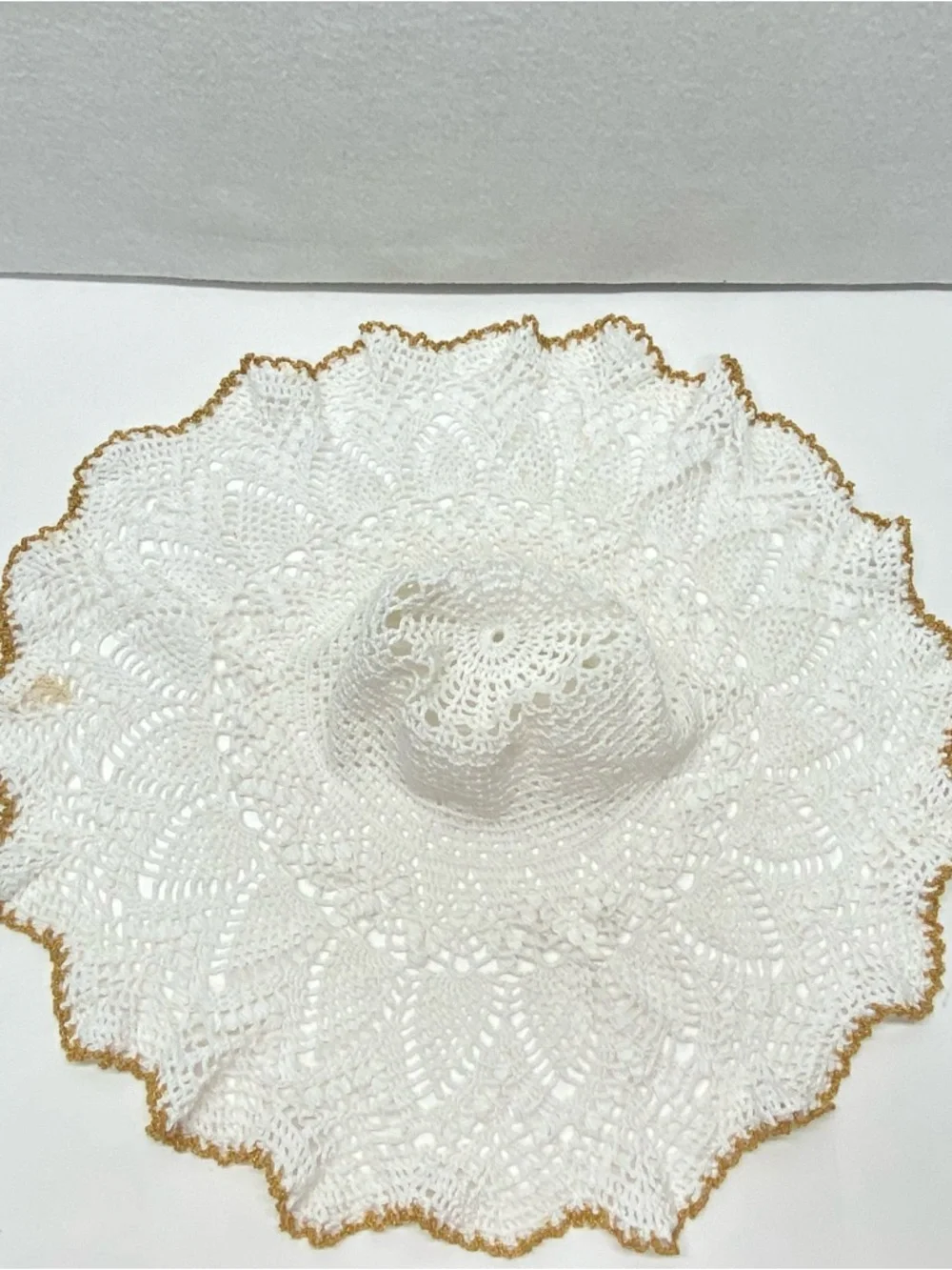 Handcrafted hand crocheted